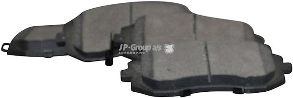 Klocki hamulcowe JP GROUP 4663600510