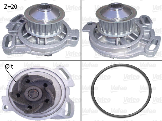 Pompa wody VALEO 506105