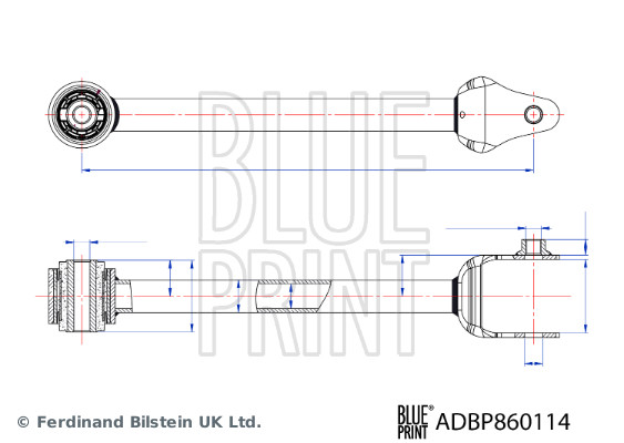 Wahacz, zawieszenie koła BLUE PRINT ADBP860114