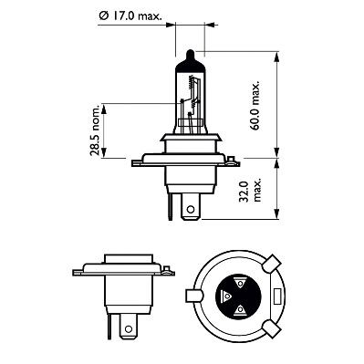 Żarówka PHILIPS 12342CTVBW