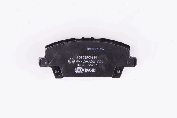 Klocki hamulcowe HELLA 8DB 355 006-911