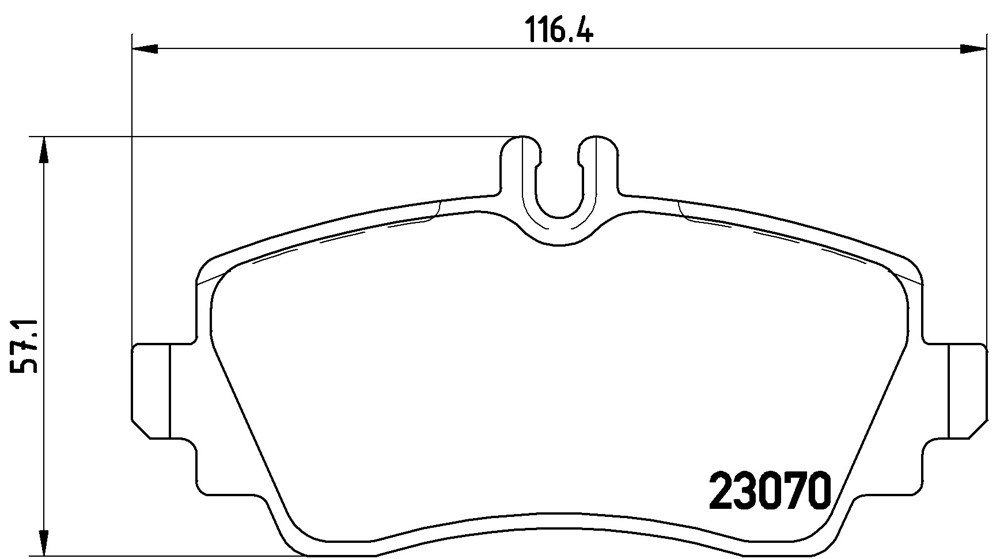 Klocki hamulcowe BREMBO P 50 035