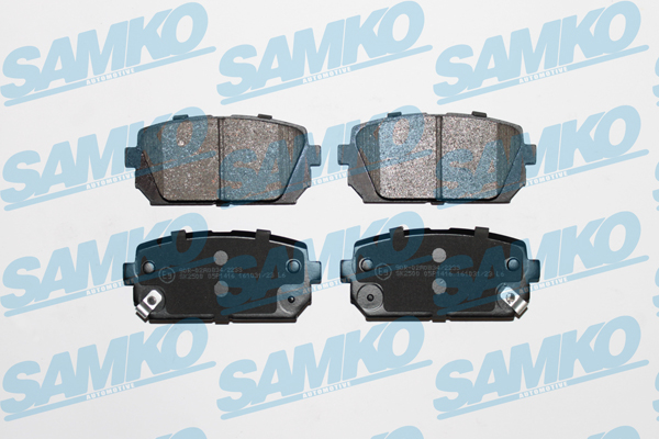 Klocki hamulcowe SAMKO 5SP1416