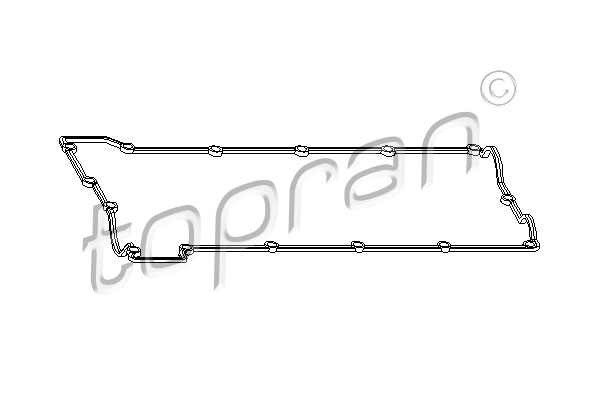 Uszczelka pokrywy zaworów TOPRAN 300 432
