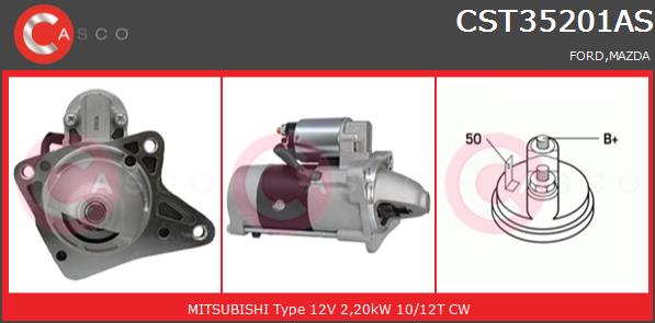 Rozrusznik CASCO CST35201AS