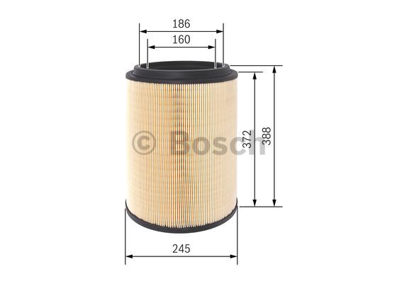 Filtr powietrza BOSCH F 026 400 411