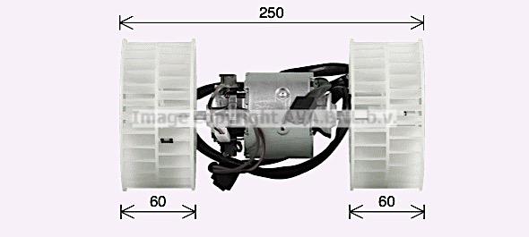 Wentylator wnętrza AVA QUALITY COOLING MS8768