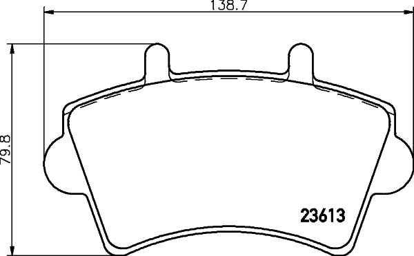 Klocki hamulcowe HELLA 8DB 355 010-021