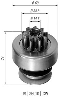 Bendiks rozrusznika MAGNETI MARELLI 940113020101