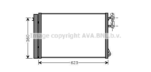 Skraplacz klimatyzacji AVA QUALITY COOLING BWA5295D