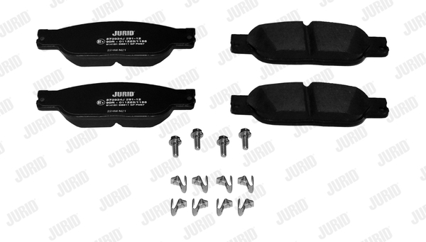 Klocki hamulcowe JURID 573934J