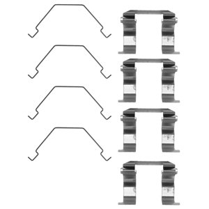 Zestaw akcesoriów montażowych  klocków hamulcowych DELPHI LX0159