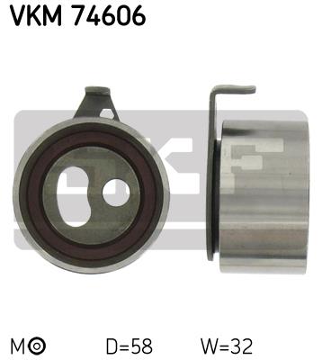 Rolka napinacza paska rozrządu SKF VKM 74606
