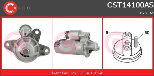 Rozrusznik CASCO CST14100AS