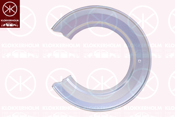 Panel rozbryzgiwujący, tarcza hamulcowa KLOKKERHOLM 2957870