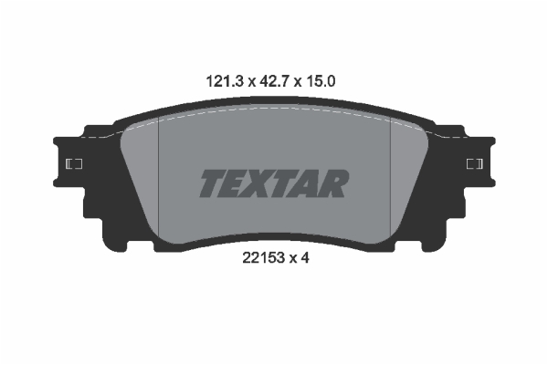 Klocki hamulcowe TEXTAR 2215301