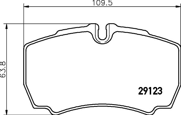 Klocki hamulcowe HELLA 8DB 355 005-381