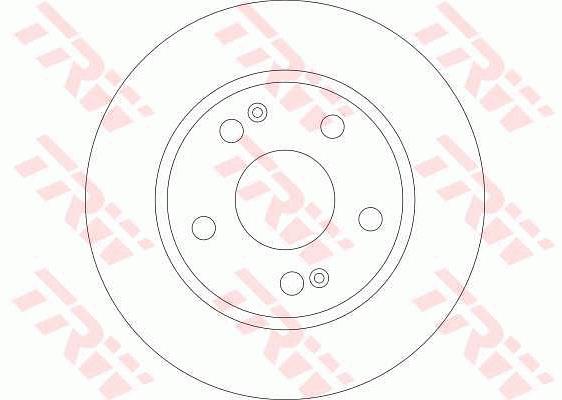 Tarcza hamulcowa TRW DF4443