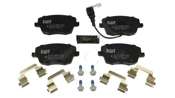 Klocki hamulcowe HART 256 552