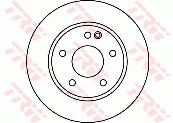 Tarcza hamulcowa TRW DF4035