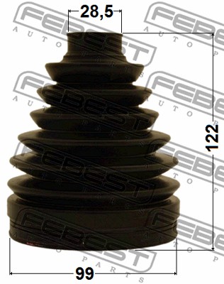Osłona przegubu FEBEST 0117P-GSL20