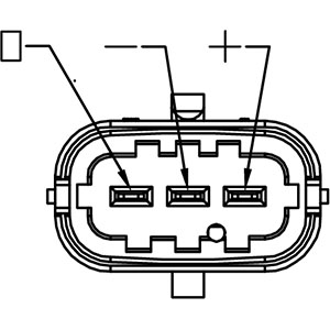 Czujnik ciśnienia w kolektorze ssącym HC-CARGO 182067