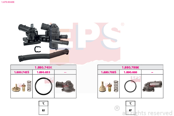 Termostat, środek chłodzący EPS 1.879.956KK