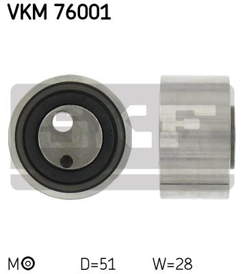 Rolka napinacza paska rozrządu SKF VKM 76001