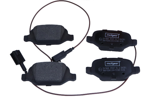 Klocki hamulcowe MAXGEAR 19-3660