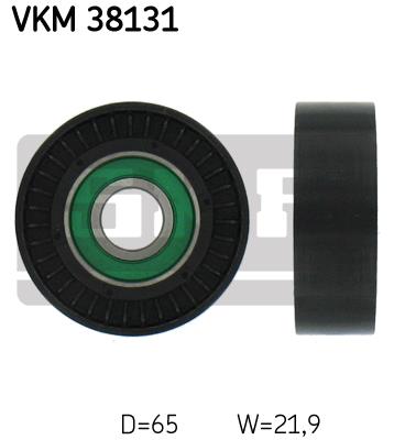 Rolka prowadząca paska osprzętu SKF VKM 38131