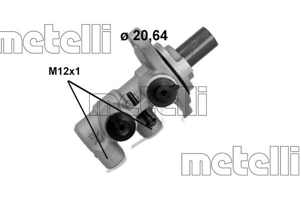 Pompa hamulcowa METELLI 05-1241