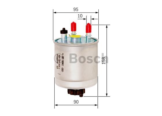 Filtr paliwa BOSCH F 026 402 856