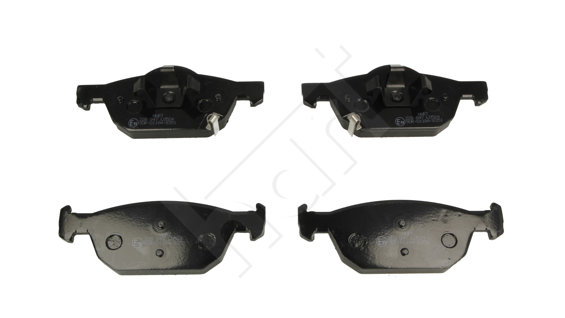 Klocki hamulcowe HART 228 847