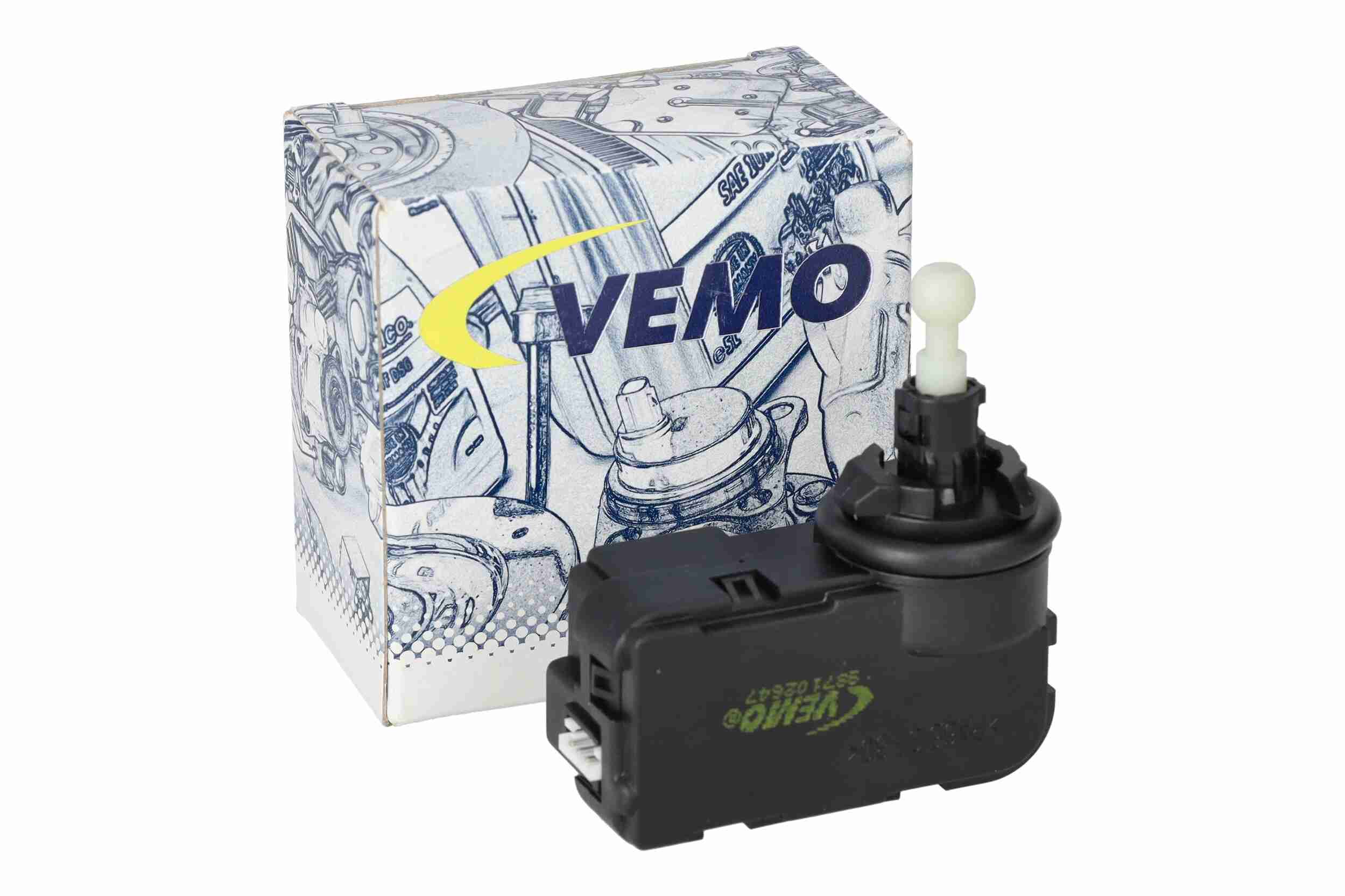Element nastawczy, regulacja zasięgu świateł VEMO V40-77-0049