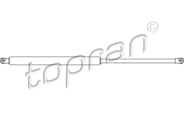 Sprężyna gazowa TOPRAN 407 964
