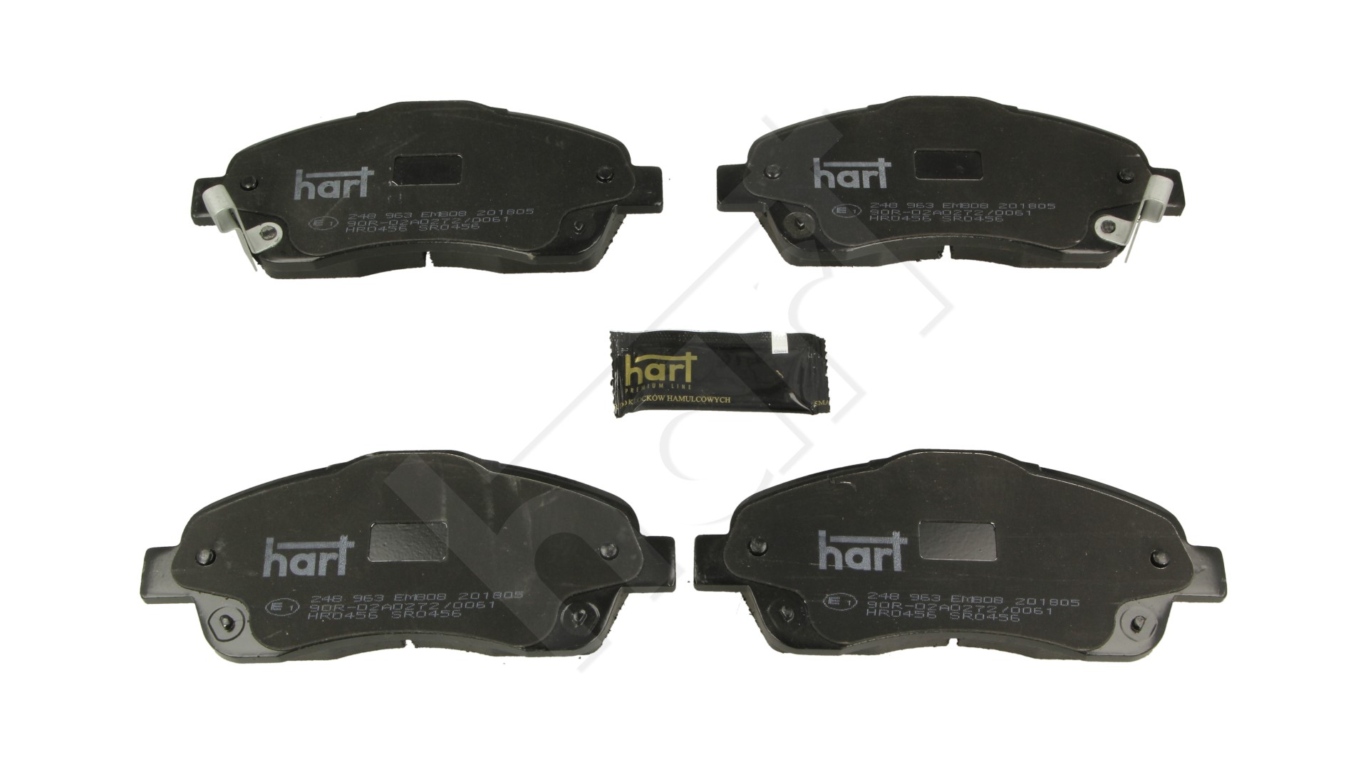Klocki hamulcowe HART 248 963