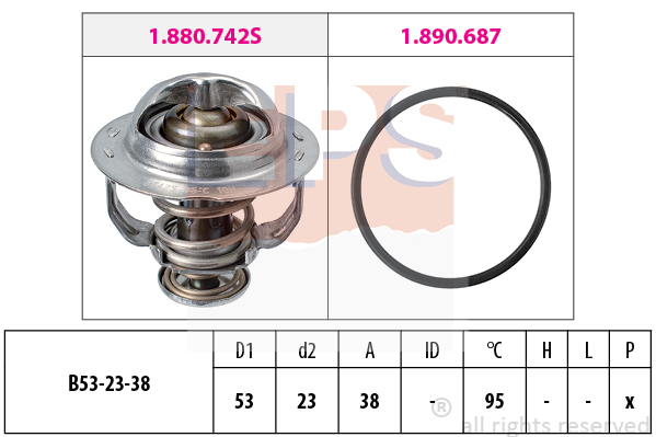 Termostat EPS 1.880.742