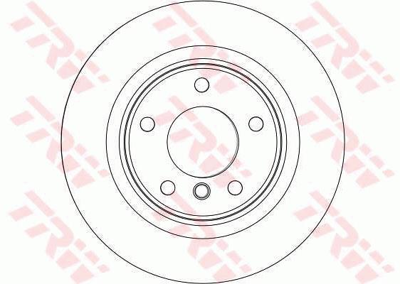 Tarcza hamulcowa TRW DF4451