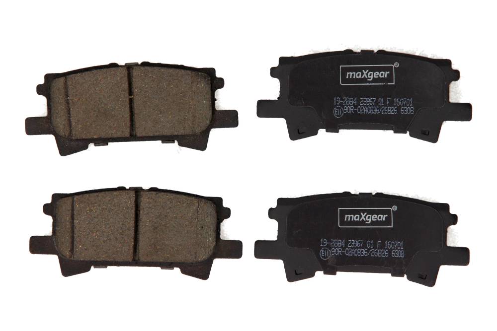 Klocki hamulcowe MAXGEAR 19-2884