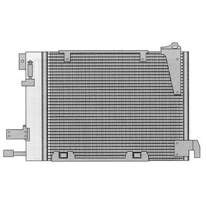 Skraplacz klimatyzacji DELPHI TSP0225221