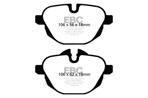 Klocki hamulcowe EBC BRAKES DP42047R