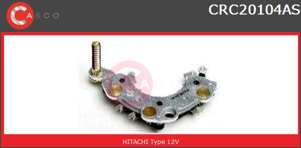 Mostek prostowniczy alternatora CASCO CRC20104AS