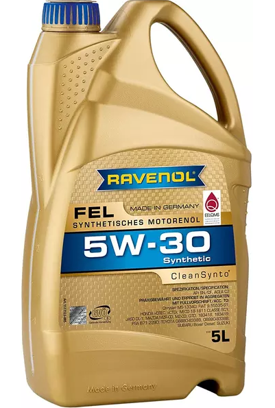 Olej silnikowy RAVENOL 5W30FELCLE5
