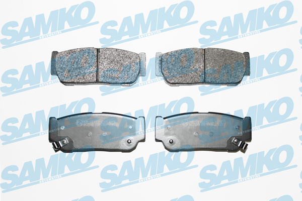Klocki hamulcowe SAMKO 5SP1504