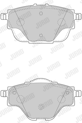Klocki hamulcowe JURID 573622J