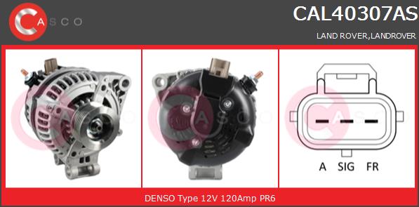 Alternator CASCO CAL40307AS