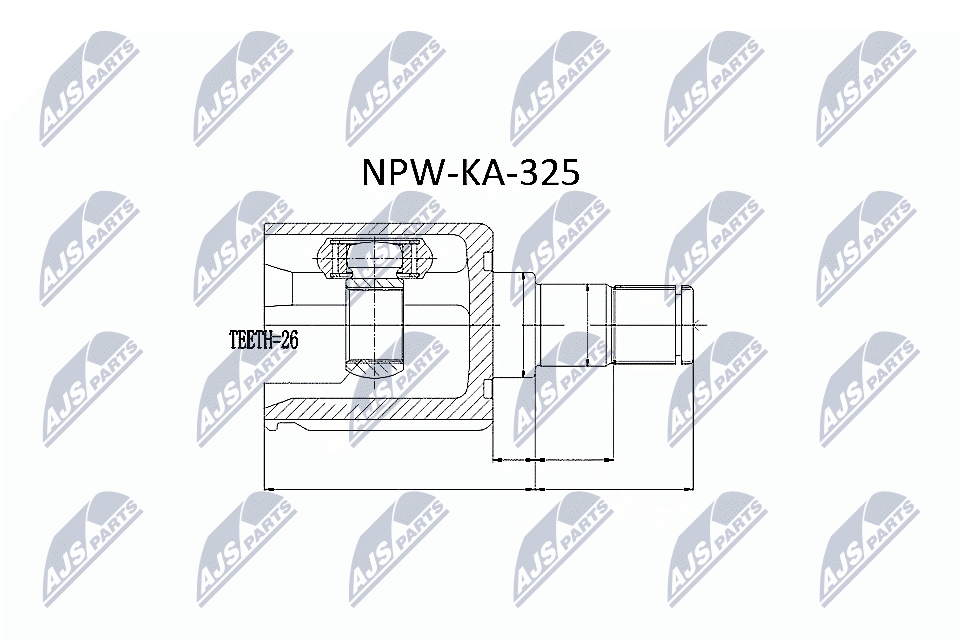 Układ uruchamiania sprzęgła NTY EAG-FR-000