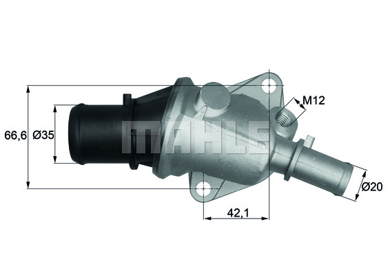 Termostat MAHLE TI 105 88