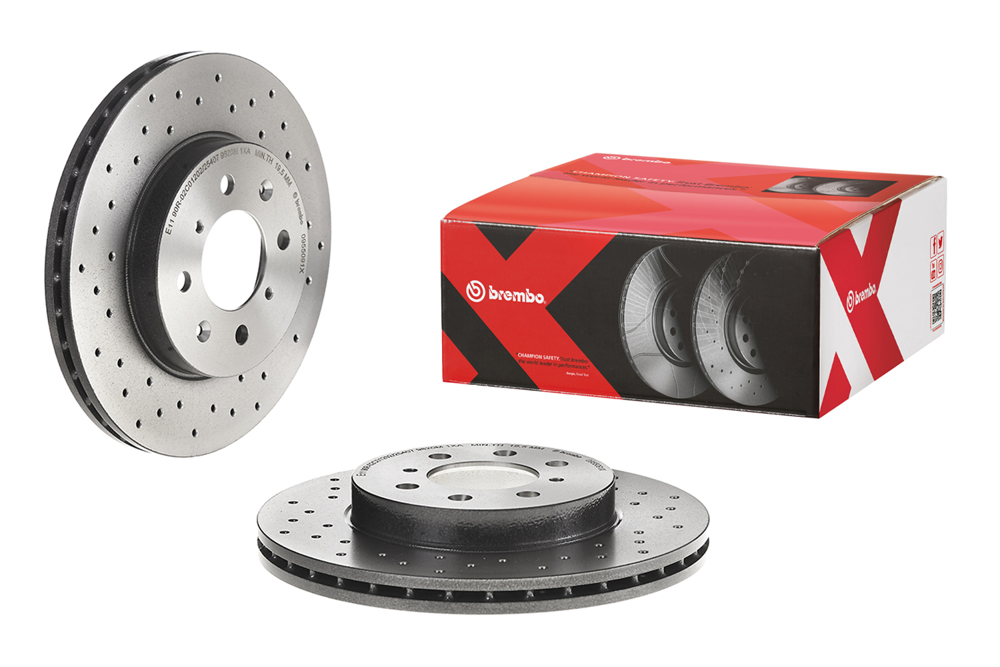 Tarcza hamulcowa BREMBO 09.5509.1X