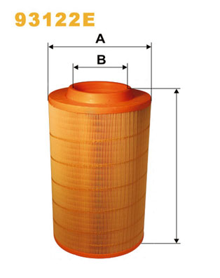 Filtr powietrza WIX FILTERS 93122E